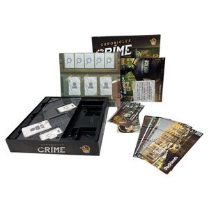 Chronicles Crime Board Game interactive party mystery immersion multiple plays